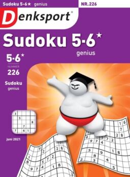 Denksport Sudoku 5-6 genius – 03 juni 2021