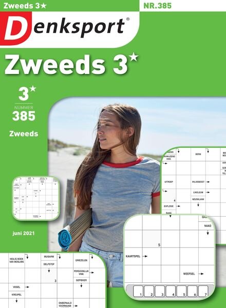Denksport Zweeds 3 – juni 2021 Cover