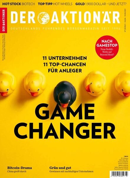 Der Aktionar – 03 Juni 2021 Cover