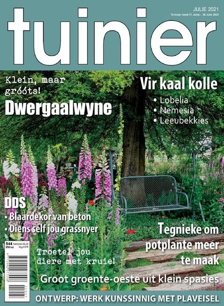 Die Tuinier Tydskrif – Julie 2021 Cover