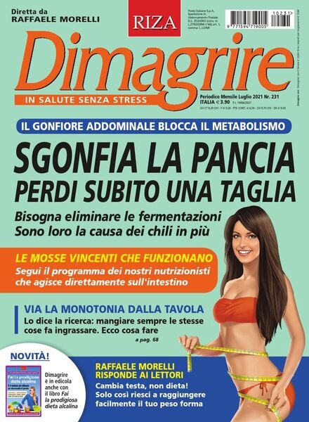 Dimagrire – Luglio 2021 Cover