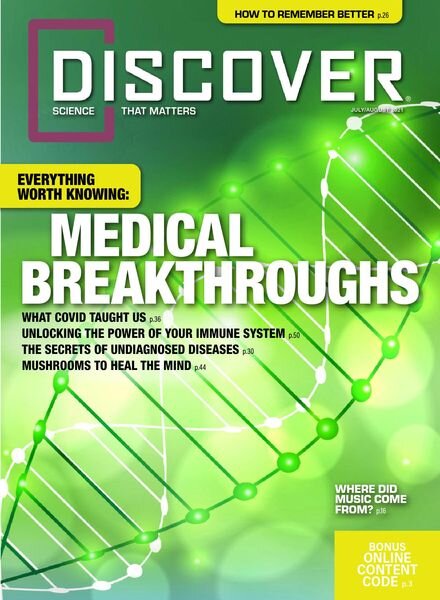 Discover – July 2021 Cover