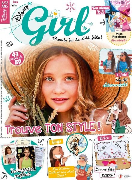 Disney Girl – Juin 2021 Cover