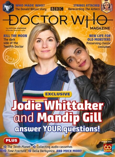 Doctor Who Magazine – Issue 566 – August 2021 Cover