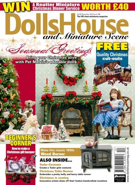 Dolls House & Miniature Scene – December 2010 Cover