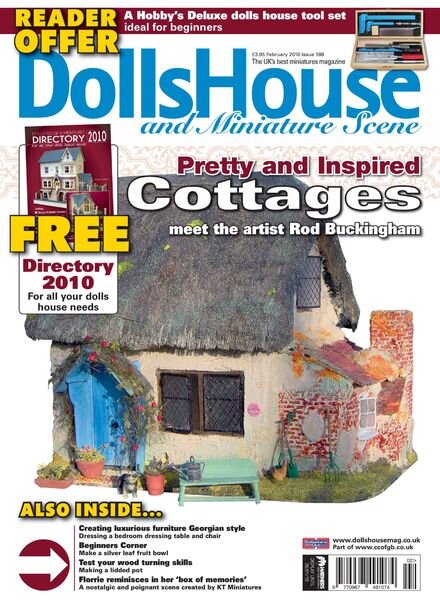 Dolls House & Miniature Scene – February 2010 Cover