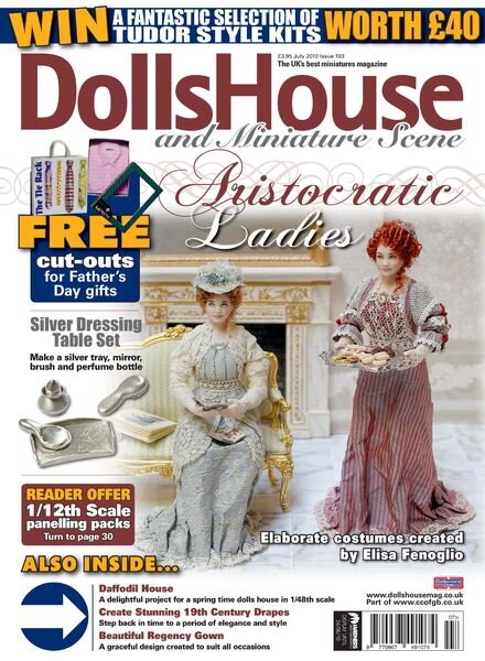 Dolls House & Miniature Scene – July 2010 Cover