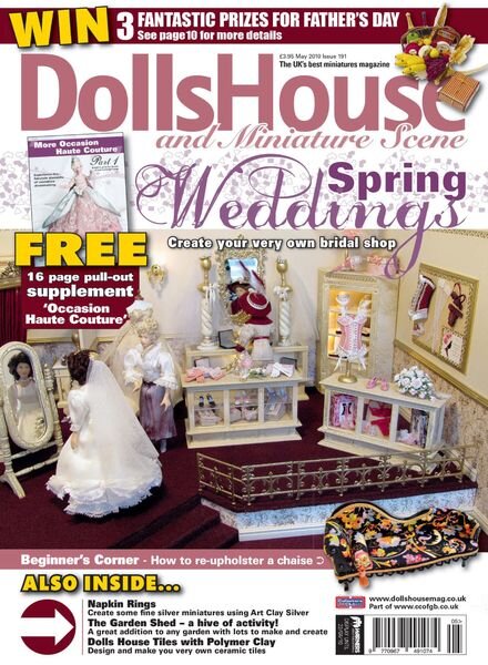 Dolls House & Miniature Scene – May 2010 Cover