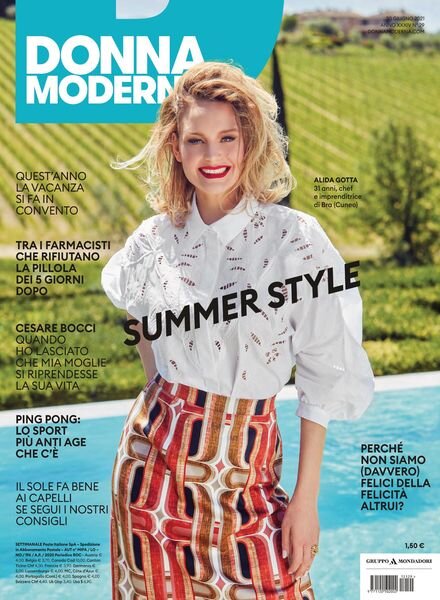 Donna Moderna – 01 luglio 2021 Cover