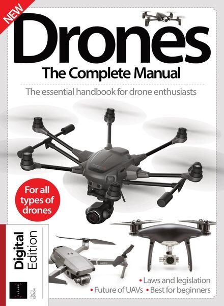 Drones The Complete Manual – July 2021 Cover