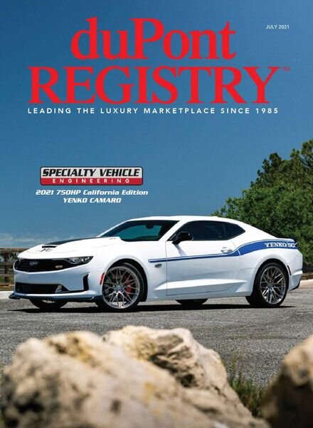 duPont Registry – July 2021 Cover