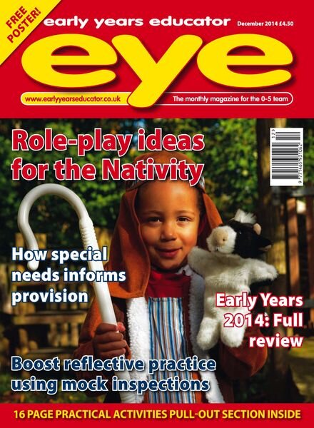 Early Years Educator – December 2014 Cover