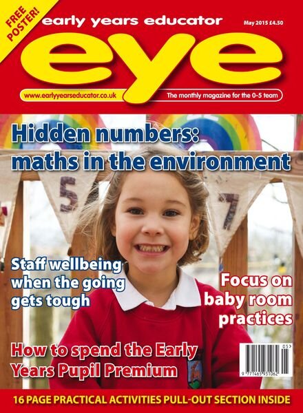 Early Years Educator – May 2015 Cover