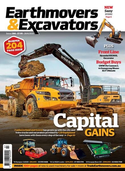Earthmovers & Excavators – June 2021 Cover