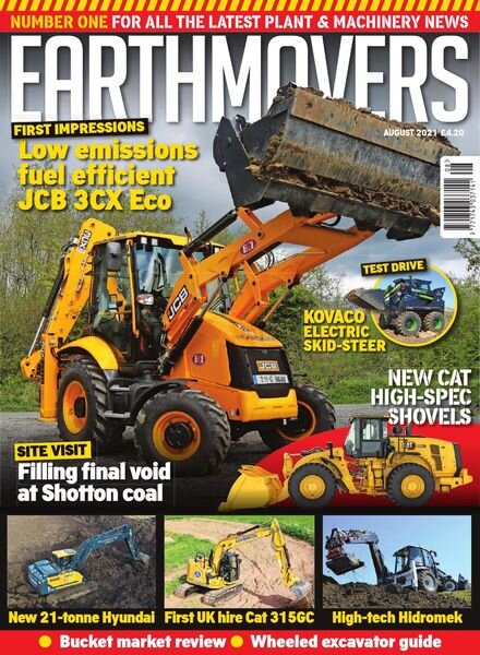 Earthmovers – August 2021 Cover