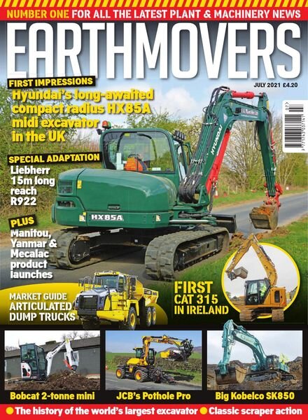 Earthmovers – July 2021 Cover