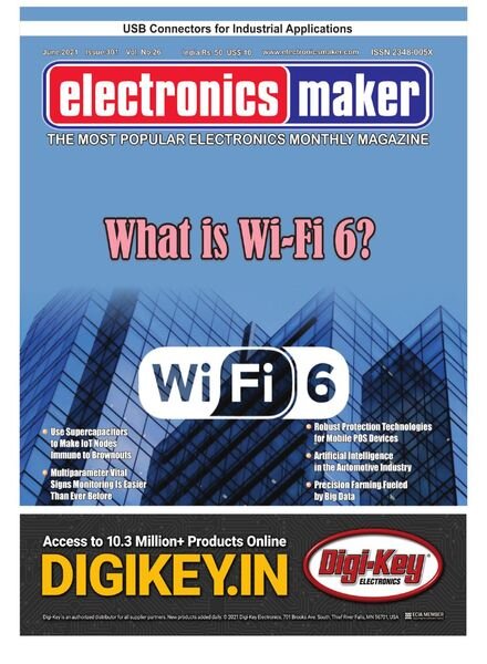 Electronics Maker – June 2021 Cover