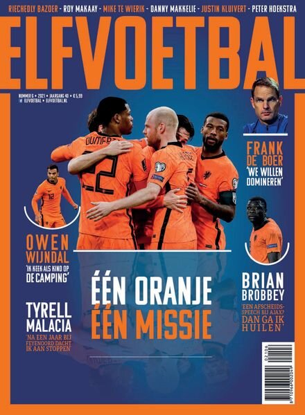 ELF Voetbal – juni 2021 Cover