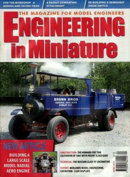 Engineering in Miniature – April 2012 Cover