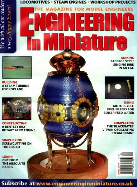 Engineering in Miniature – April 2014 Cover