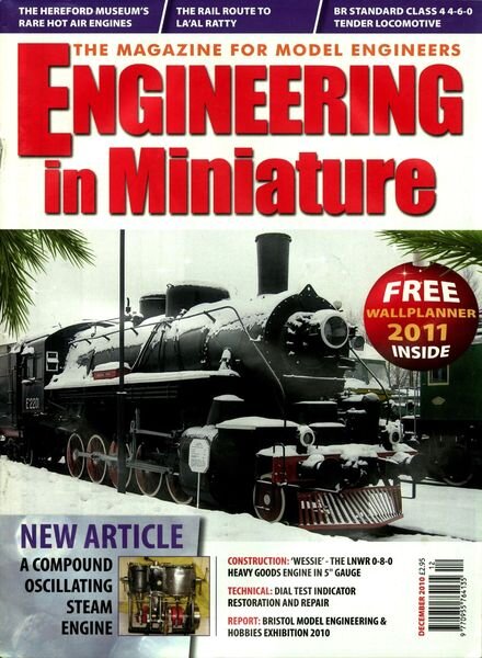 Engineering in Miniature – December 2010 Cover