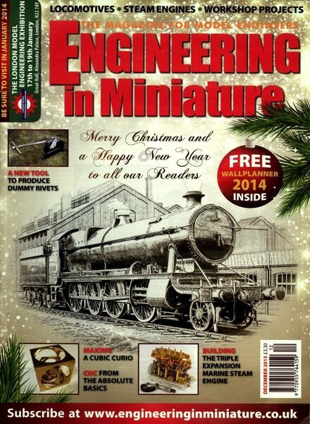Engineering in Miniature – December 2013 Cover