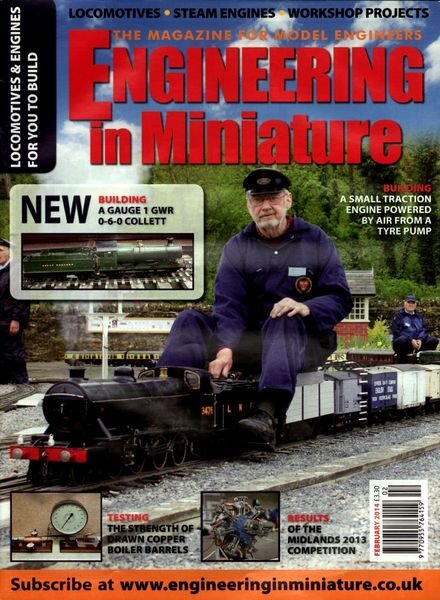 Engineering in Miniature – February 2014 Cover