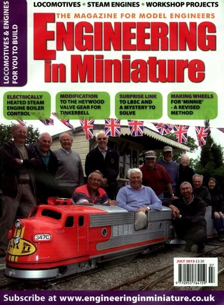 Engineering in Miniature – July 2013 Cover