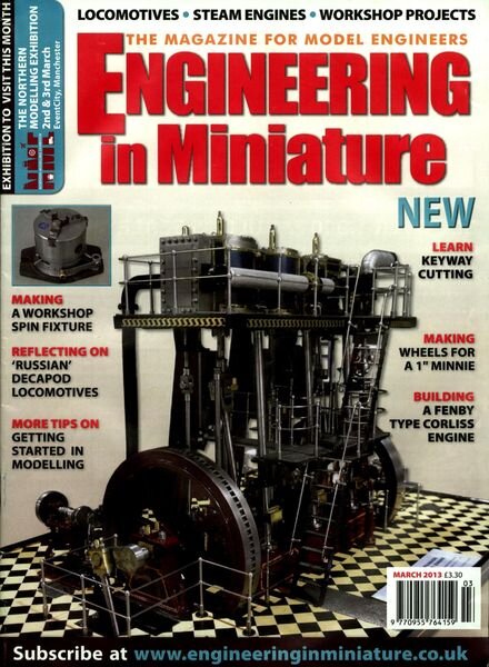 Engineering in Miniature – March 2013 Cover