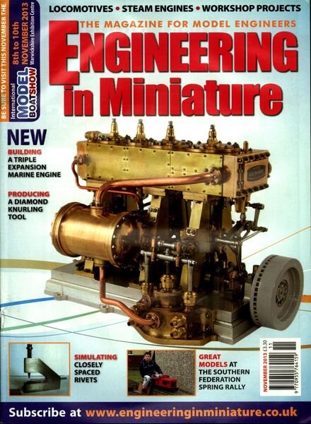 Engineering in Miniature – November 2013 Cover