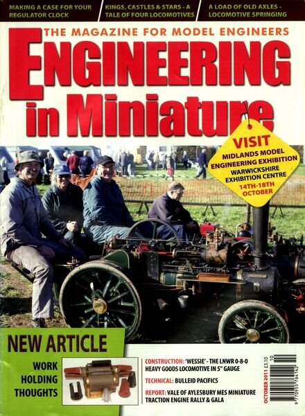 Engineering in Miniature – October 2011 Cover