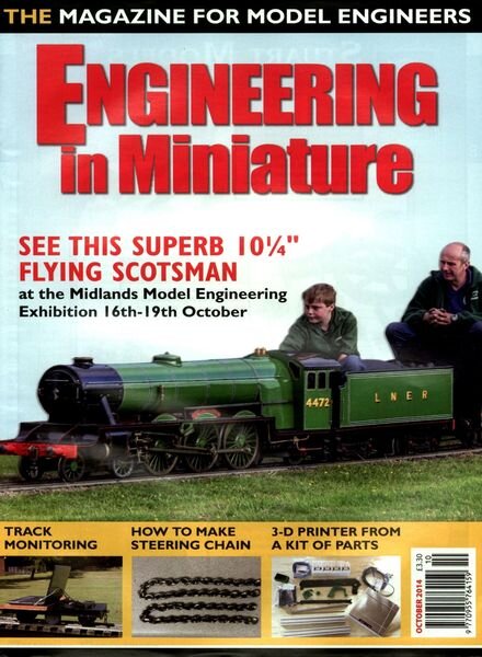 Engineering in Miniature – October 2014 Cover