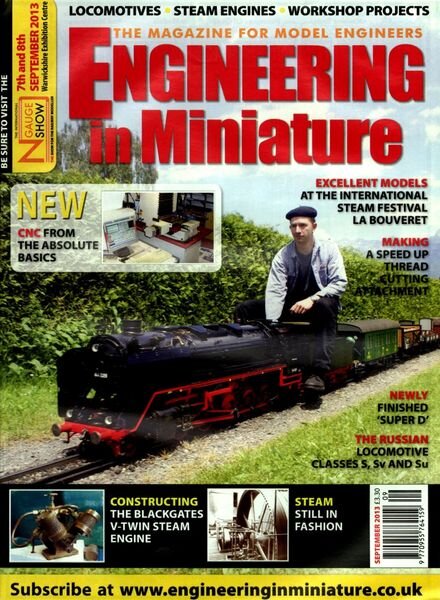Engineering in Miniature – September 2013 Cover
