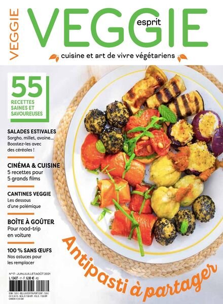 Esprit Veggie – Juin-Aout 2021 Cover