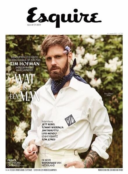 Esquire Netherlands – juni 2021 Cover