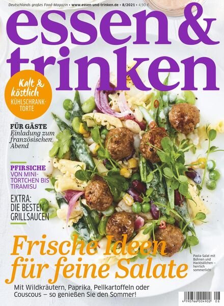 Essen & Trinken – August 2021 Cover