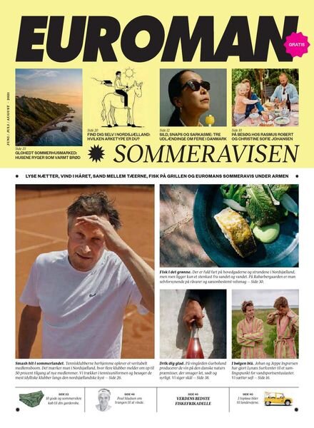 Euroman – juli 2021 Cover