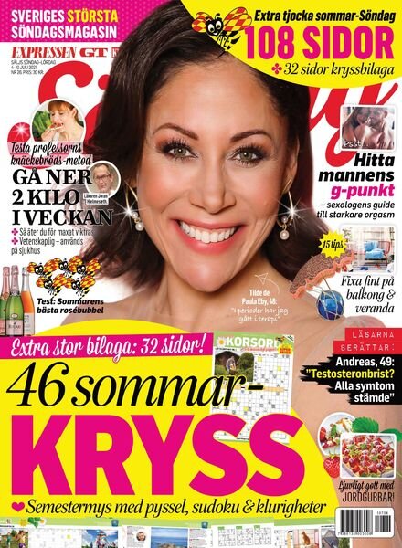 Expressen Sondag – 04 juli 2021 Cover