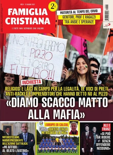 Famiglia Cristiana – 13 Giugno 2021 Cover
