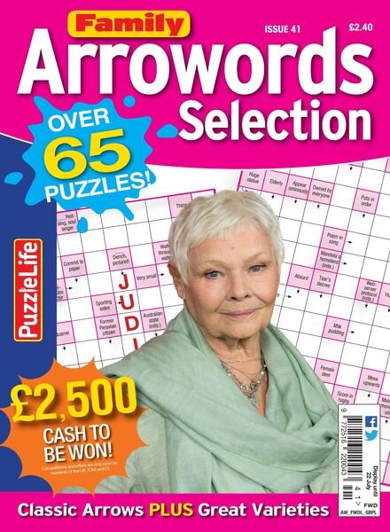 Family Arrowords Selection – 01 June 2021 Cover