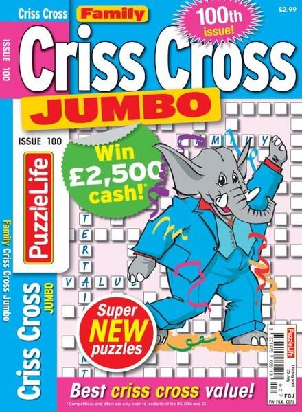 Family Criss Cross Jumbo – June 2021 Cover