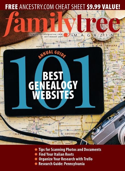 Family Tree USA – July-August 2021 Cover