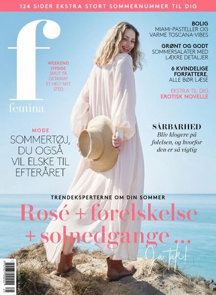 Femina Denmark – 24 juni 2021 Cover