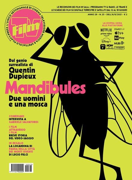 Film Tv – 8 Giugno 2021 Cover
