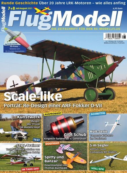 FlugModell – Juli 2021 Cover
