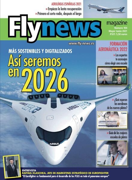 Fly News Magazine – mayo 2021 Cover