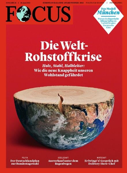 FOCUS – 26 Juni 2021 Cover
