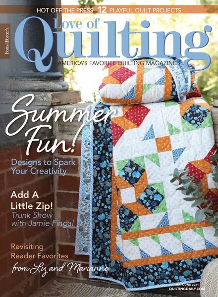 Fons & Porter’s Love of Quilting – May 2021 Cover