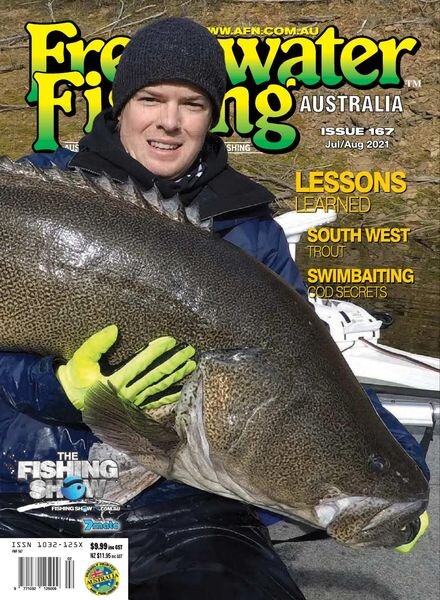 Freshwater Fishing Australia – Issue 167 – July-August 2021 Cover