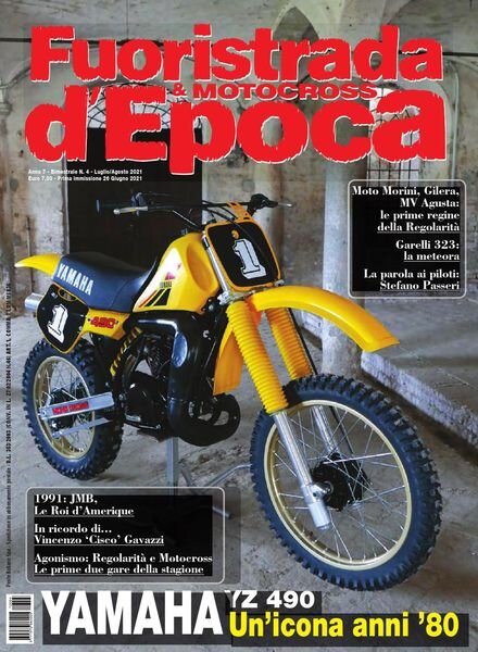 Fuoristrada & Motocross d’Epoca – Luglio-Agosto 2021 Cover